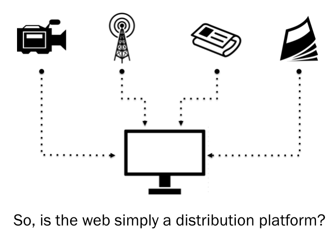 Is the web just a distribution platform?