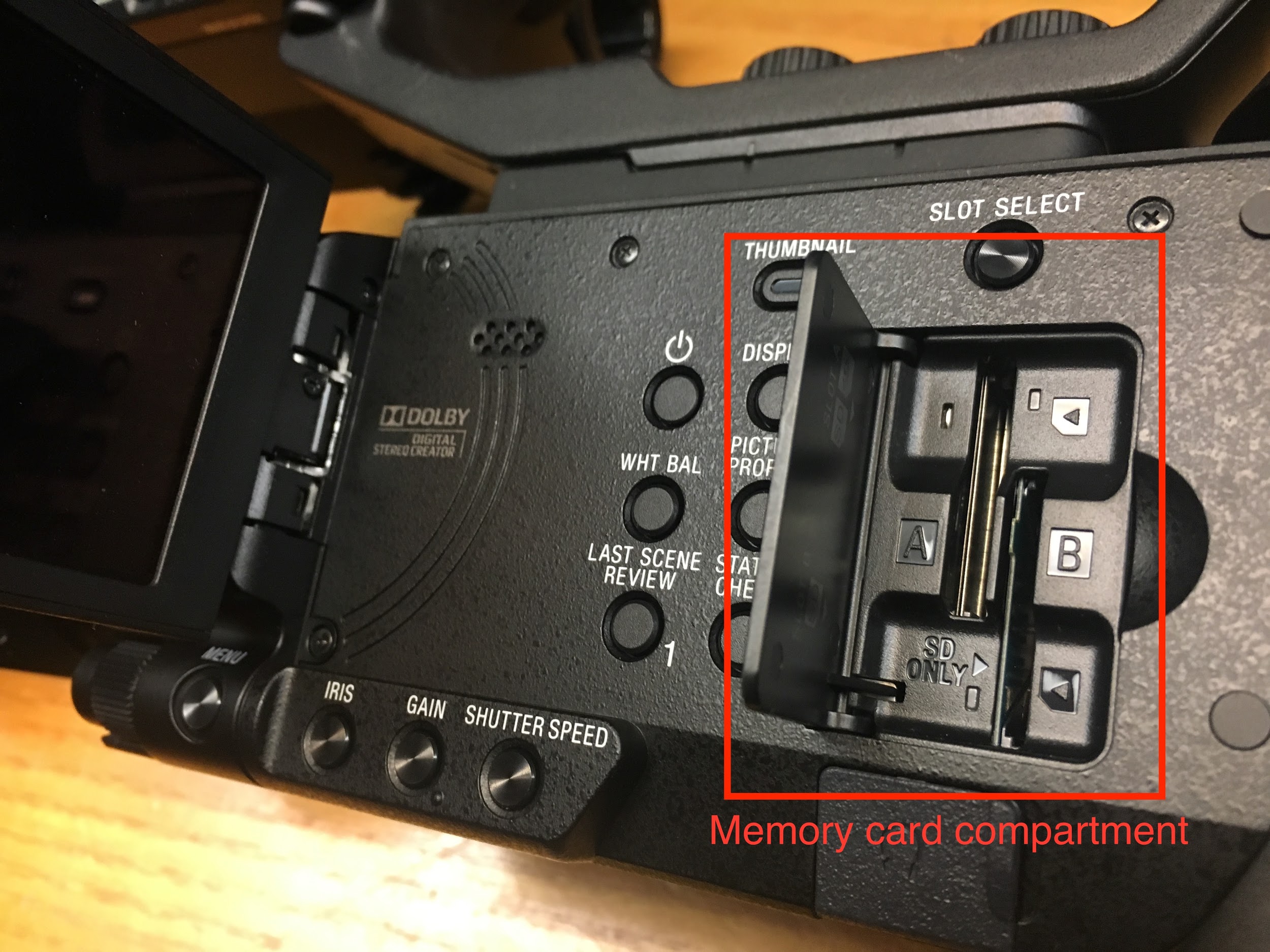 Image of camera component